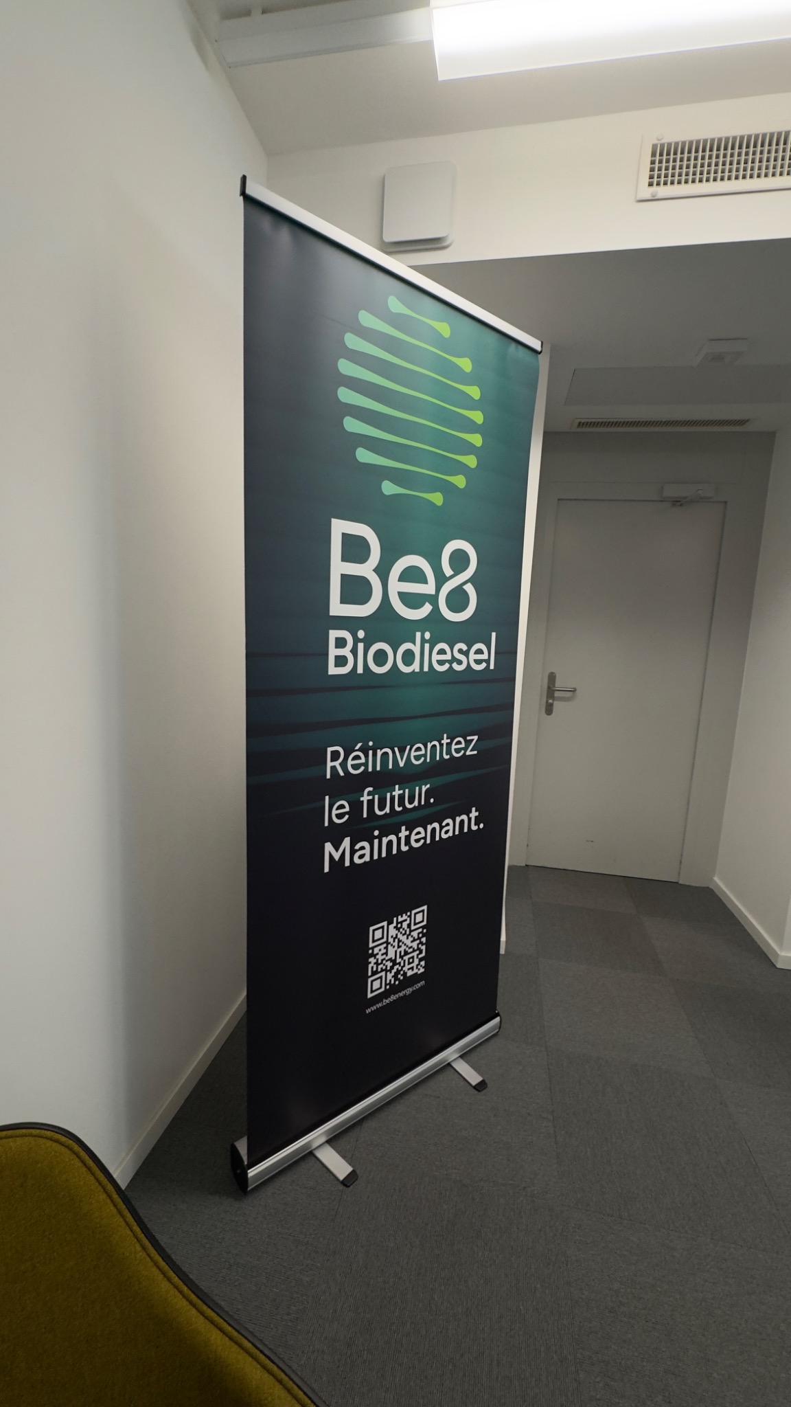 Roll-up Be8 Biodiesel
